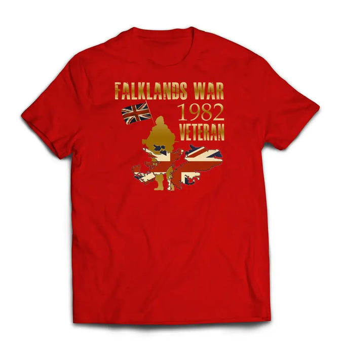 T-Shirt - Falklands War Veteran Printed T-Shirt
