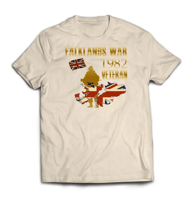 T-Shirt - Falklands War Veteran Printed T-Shirt