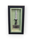 Framed Regimental Bayonet Military Statue