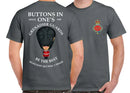 GRENADIER GUARDS BUTTONS IN ONE'S DOUBLE PRINT T-Shirt