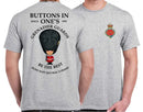 GRENADIER GUARDS BUTTONS IN ONE'S DOUBLE 2 PRINT T-Shirt