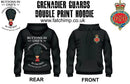 GRENADIER GUARDS Buttons In One's Double Side Printed Hoodie