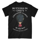 GRENADIER GUARDS BUTTONS IN ONE'S Military Printed T-Shirt