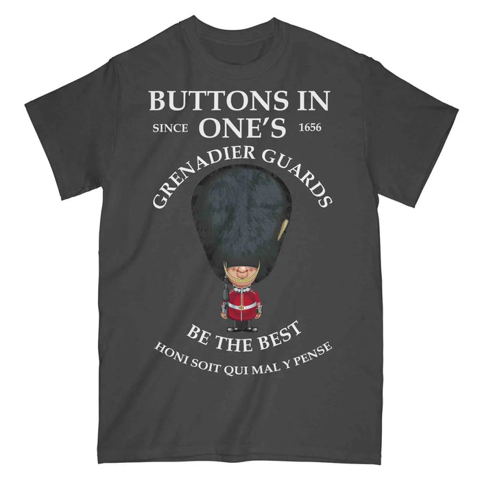 GRENADIER GUARDS BUTTONS IN ONE'S Military Printed T-Shirt