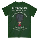 GRENADIER GUARDS BUTTONS IN ONE'S Military Printed T-Shirt