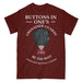 GRENADIER GUARDS BUTTONS IN ONE'S Military Printed T-Shirt