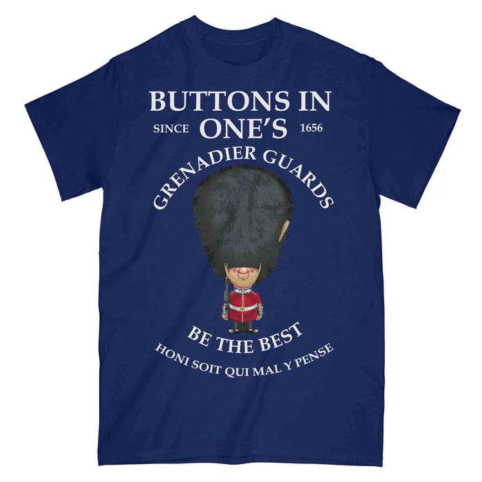 GRENADIER GUARDS BUTTONS IN ONE'S Military Printed T-Shirt