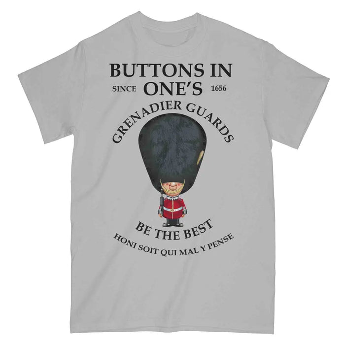 GRENADIER GUARDS BUTTONS IN ONE'S Military Printed T-Shirt