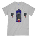 Grenadier Guards On Sentry Military Printed T-Shirt Small - 34/36’ / Sports Grey