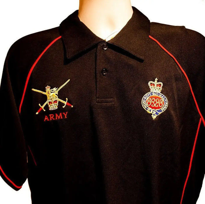 POLO Shirt - The Grenadier Guards Performance Polo 'Multi Logo Options Build Your Own Shirt'