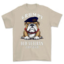 Grumpy Old Blues and Royals Veteran Printed T-Shirt