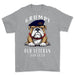 Grumpy Old Blues and Royals Veteran Printed T-Shirt