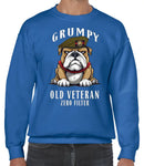 Grumpy Old Coldstream Guards Veteran Front Printed Sweater