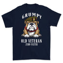 Grumpy Old Grenadier Guards Veteran Printed T-Shirt Small 34/36’ / Navy Blue