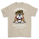 Grumpy Old Grenadier Guards Veteran Printed T-Shirt Small 34/36’ / Sand