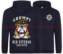 Grumpy Old Irish Guards Veteran Double Side Printed Hoodie