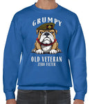 Grumpy Old Irish Guards Veteran Front Printed Sweater