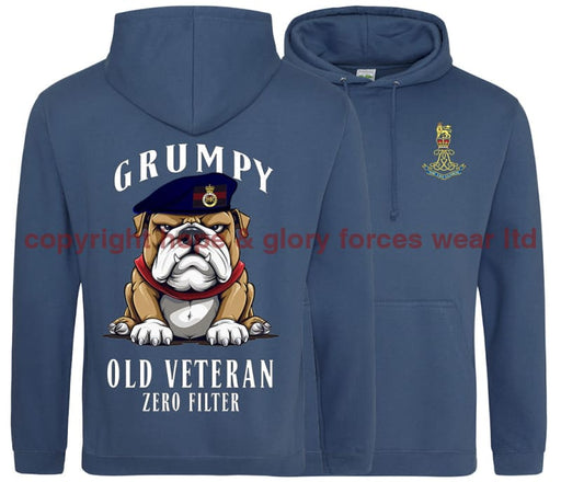 Grumpy Old Life Guards Veteran Double Side Printed Hoodie