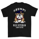Grumpy Old Life Guards Veteran Printed T-Shirt