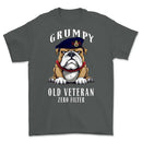 Grumpy Old Life Guards Veteran Printed T-Shirt