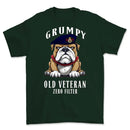 Grumpy Old Life Guards Veteran Printed T-Shirt