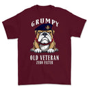 Grumpy Old Life Guards Veteran Printed T-Shirt
