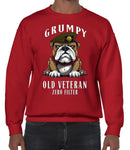 Grumpy Old Scots Guards Veteran Front Printed Sweater