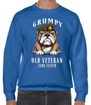 Grumpy Old Scots Guards Veteran Front Printed Sweater