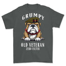 Grumpy Old Welsh Guards Veteran Printed T-Shirt