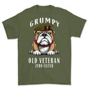 Grumpy Old Welsh Guards Veteran Printed T-Shirt