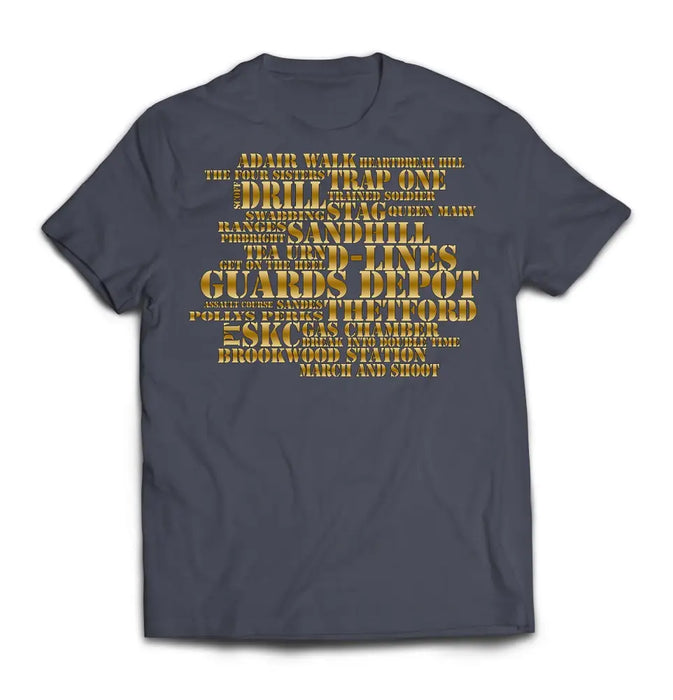 T-Shirt - THE GUARDS JARGON MASH-UP Printed T-Shirt