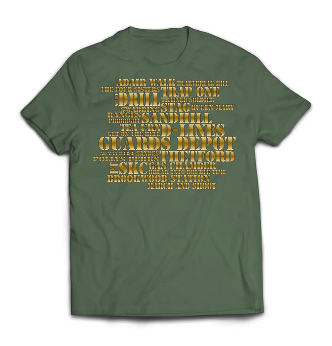 T-Shirt - THE GUARDS JARGON MASH-UP Printed T-Shirt