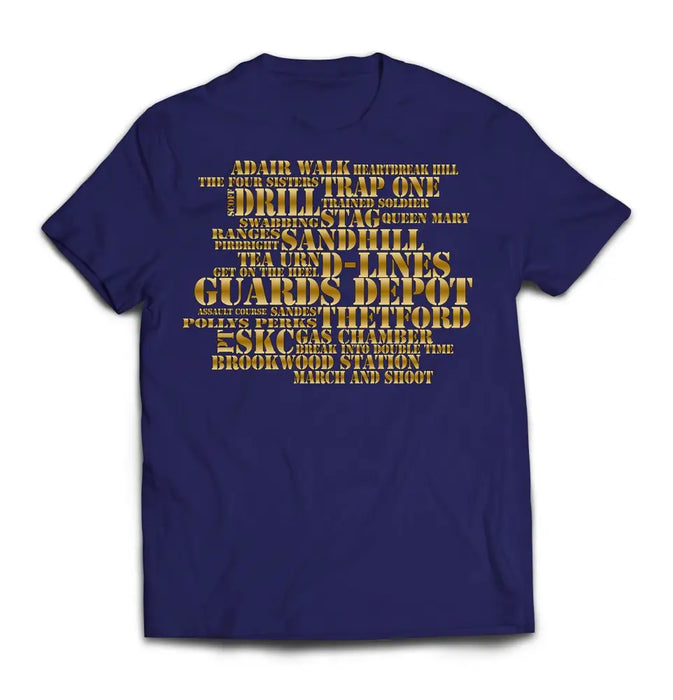 T-Shirt - THE GUARDS JARGON MASH-UP Printed T-Shirt