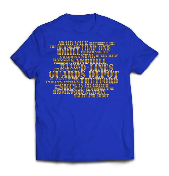 T-Shirt - THE GUARDS JARGON MASH-UP Printed T-Shirt