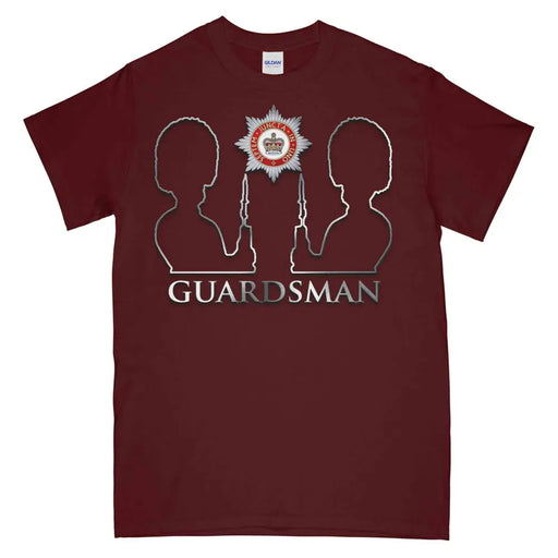 Guardsman Printed T-Shirt Small 34/36’ / Maroon