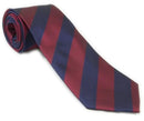 HOUSEHOLD DIVISION POLYESTER NON CREASE TIE Regimental Tie