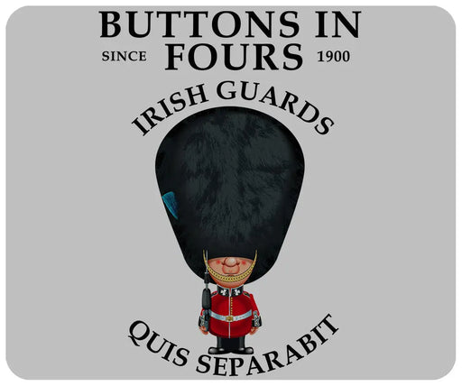 Irish Guards Buttons In Four's 4 Pack of Placemats