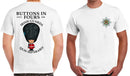 IRISH GUARDS BUTTONS IN FOURS DOUBLE PRINT T-Shirt
