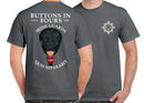IRISH GUARDS BUTTONS IN FOURS DOUBLE PRINT T-Shirt
