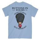 IRISH GUARDS BUTTONS IN FOURS Military Printed T-Shirt