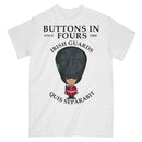 IRISH GUARDS BUTTONS IN FOURS Military Printed T-Shirt