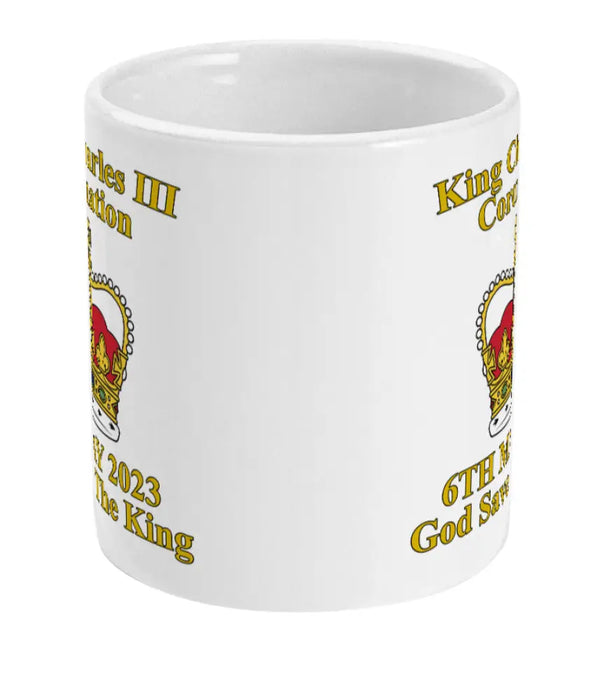 KING CHARLES God Save The King Ceramic Mug