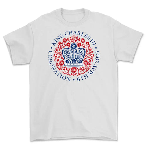 KING CHARLES III Official Coronation Printed T-Shirt