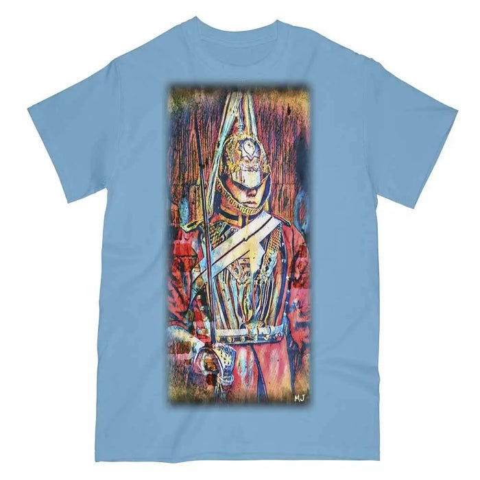 THE LIFE GUARDS HORSE GUARD ART Printed T-Shirt