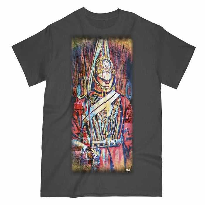 THE LIFE GUARDS HORSE GUARD ART Printed T-Shirt