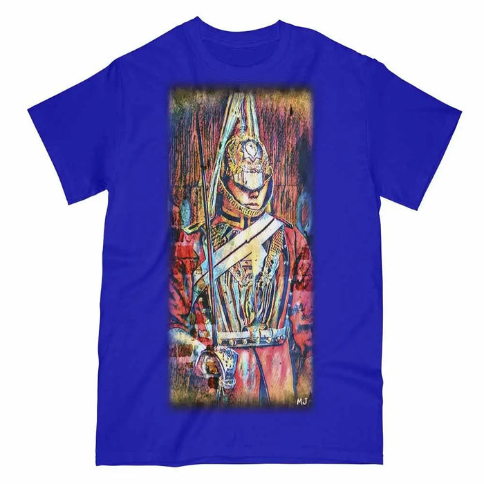 THE LIFE GUARDS HORSE GUARD ART Printed T-Shirt