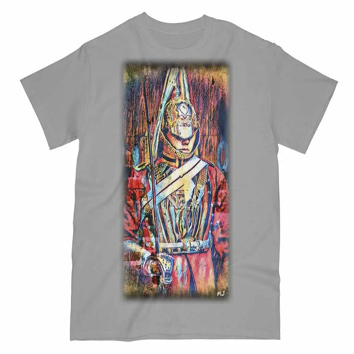 THE LIFE GUARDS HORSE GUARD ART Printed T-Shirt