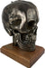 Life Size Skull Beret Hat Holder Cold Cast Bronze Statue Sculpture Military Statue