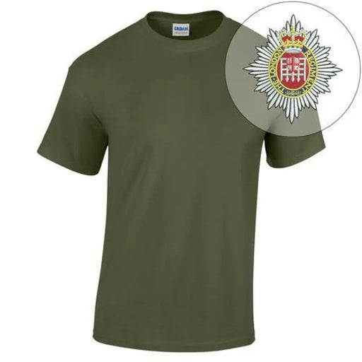 T-Shirt - The London Regiment Embroidered T-Shirt