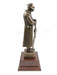 The Lone WW1 TOMMY Cold Cast Bronze Sculpture With Pewter Rifle